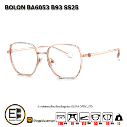 . แว่นสายตา BOLON BA6053 B93 SS25 [มีสินค้าที่ : สาขา พระราม5 / สาขา บรมราชชนนี / สาขา รามอินทรา]