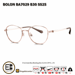 . กรอบแว่นสายตา  BOLON BA7029 B30 SS25 [มีสินค้าที่ : สาขา พระราม5]
