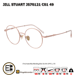 กรอบแว่นสายตา  JILL STUART JS70121 C01 49 