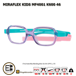 กรอบแว่น MIRAFLEX KIDS MF4001 K600 46 2