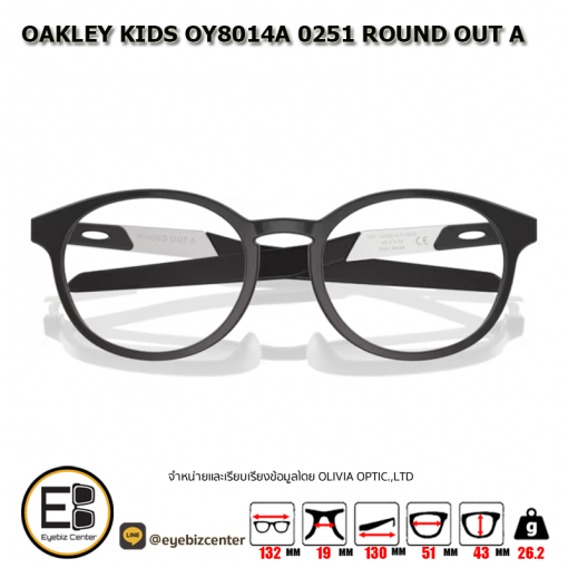 แว่นตา OAKLEY KIDS OY8014A 0251 ROUND OUT A 4