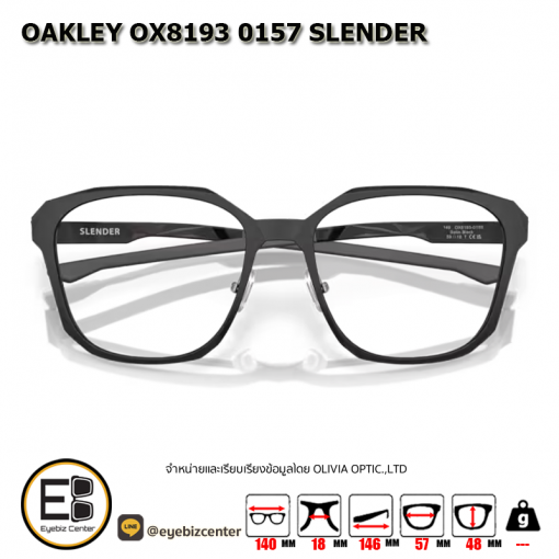 แว่นตา OAKLEY OX8193 0157 SLENDER 4